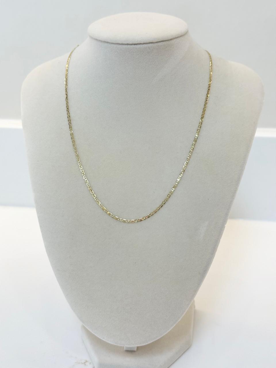 CADENA MARTILLADA 14K 1.9G